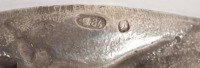 Bronze érotique russe en argent massif, signé. Réf: 156.