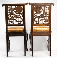 Paire de chaises d&#039;inspiration Viardot
