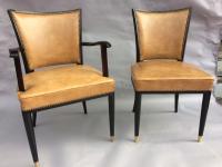 ensemble de 6 chaises par De Coene, Courtrai, 1940&#039;s