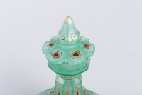 Flacon de parfum en opaline émaillée 19e siècle