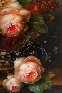 Vase de fleurs de John Thorpe, XXème