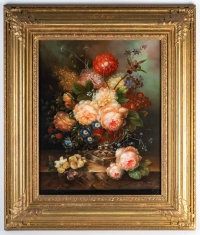 Vase de fleurs de John Thorpe, XXème