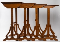 Tables gigognes de Gallé, XXème siècle