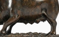 Truie en bronze de Jules Moigniez, XIXème siècle