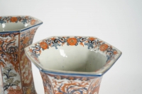 An Imari pair of vases- Japan XIXth century