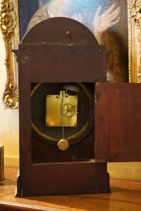 Pendule Cartel en acajou du XIXème