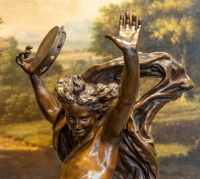 Le Génie De La Danse. Bronze Signé Carpeaux.