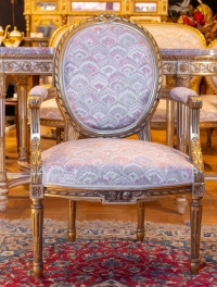 Salon 5 pièces de style Louis XVI époque Napoléon III