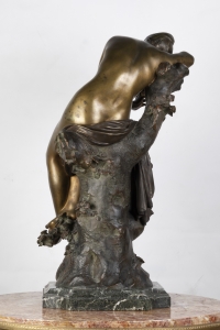 A French 19th century bronze « Le repos de venus » signed Lucas Madrassi (1849-1919).