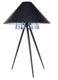 Lampe de table de 1970 conçue par Chrystiane Charles pour la Maison Charles
