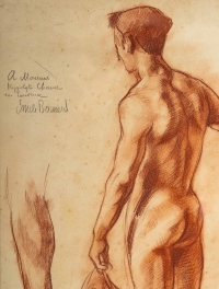 Sanguine d&#039;Émile Bernard, Recto-Verso, XXème siècle