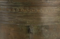 Tambour de bronze type Heger III Laos 19e siècle