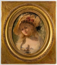 Peinture Huile sur toile, XIXème siècle, Napoléon III
