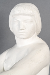 Sculpture en plâtre des années 40