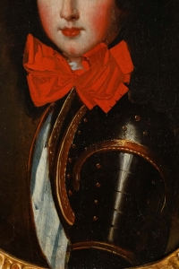Portraits présumés de la duchesse et du duc de Bourbon.