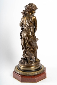 Sculpture en bronze Hippolyte François Moreau fin XIXème siècle