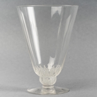 Service &quot;Champigny&quot; verre blanc de René LALIQUE - 37 pièces