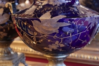 Paire de vases  Bleu de Sèvres France 19e siècle