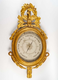 Baromètre d&#039;époque Louis XVI (1774 - 1793).