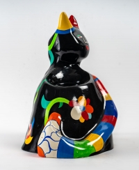 Niki de Saint-Phalle, Chat Vase, 1986