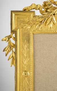 Une paire de cadre en bronze doré fin XIXème siècle