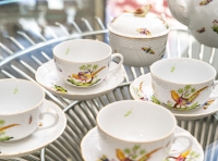 Herend : 21 Piece Porcelain Tea Service
