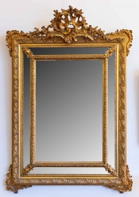 Miroir XIXème style Louis XV