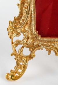 Une série de cadres en bronze doré fin XIXème siècle