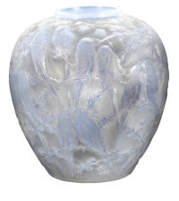 René Lalique ,Vase « Perruches » 1919