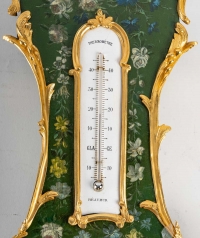 Baromètre - thermomètre d&#039;époque Napoléon III (1851 - 1870).
