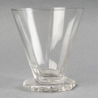 Service &quot;Quincy&quot; verre blanc de René Lalique - 37 pièces