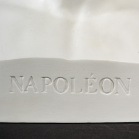 SEVRES : Buste en biscuit de Napoléon Ier, XIXeme.