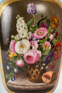 Vase bleu céleste, Paris 1850