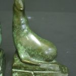Serre-livres Otaries sur un Rocher par OMNIN | Biron _MG_4480