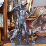 Goldscheider – Gladiateur Romain avec son Jaguar de LAVERGNE | Biron IMG_2494