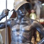 Goldscheider – Gladiateur Romain avec son Jaguar de LAVERGNE | Biron IMG_2497