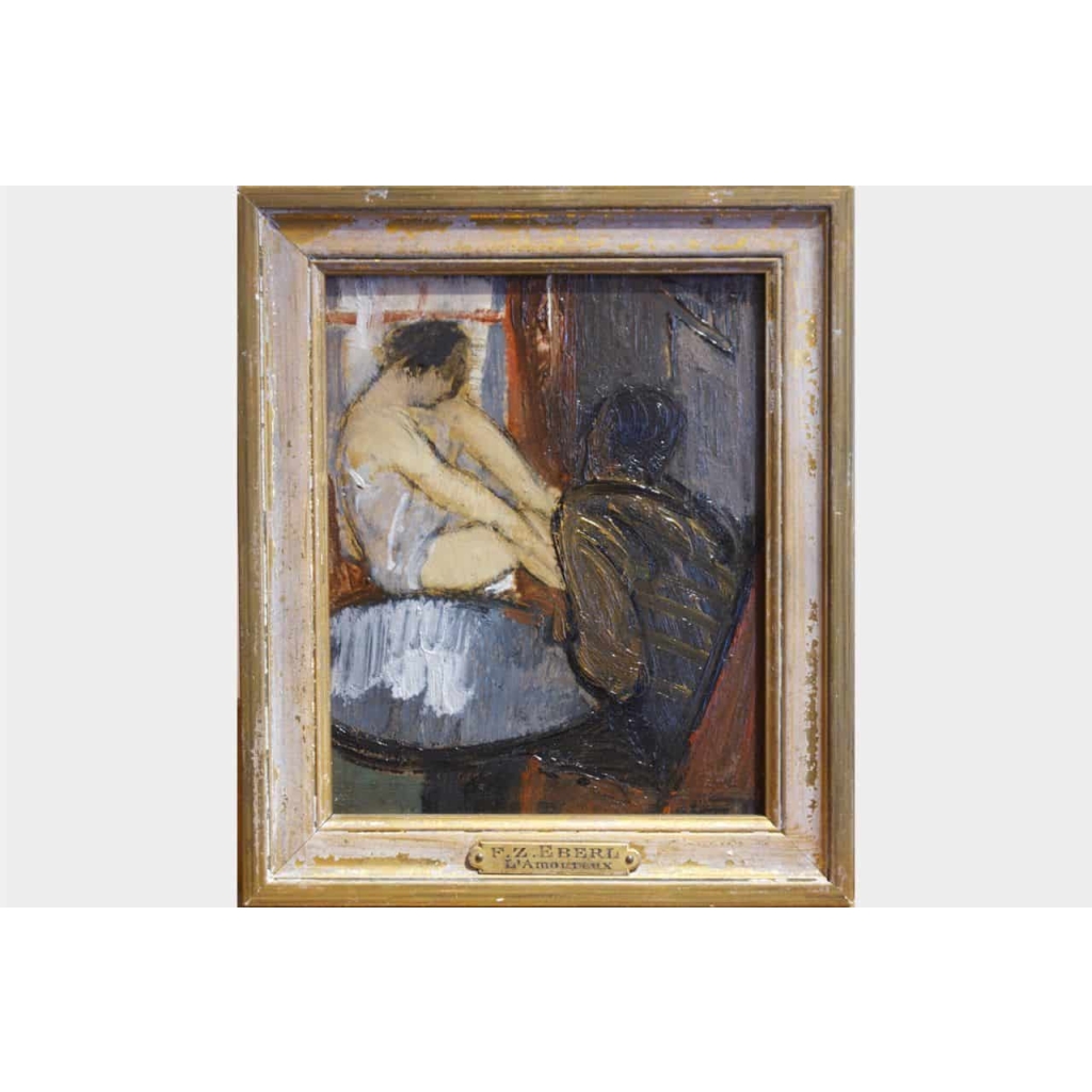 EBERL François, Maurice, Augustin (Pragues 1887, 1962) Français – L’amoureux | Biron ||