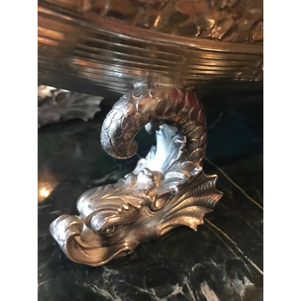 Jardinière italienne en argent XXème siècle. Circa 1900. Réf: 369