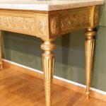 Console Louis XVI en bois doré | Biron IMG_4827