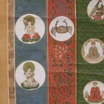 Peinture japonaise en rouleau de Bouddha | Biron 822