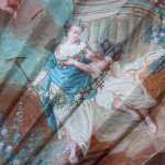 EVENTAIL XVIII ème – Allégorie des Sciences et des Salons | Biron lanterne_magique_eventail_d