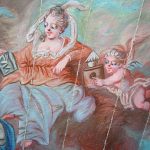 EVENTAIL XVIII ème – Allégorie des Sciences et des Salons | Biron lanterne_magique_eventail_f