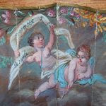EVENTAIL XVIII ème – Allégorie des Sciences et des Salons | Biron lanterne_magique_eventail_g