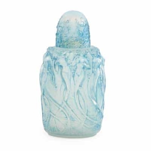R. LALIQUE (1860-1945). Brûle-parfum "Sirènes " Burn-perfume : Sirens