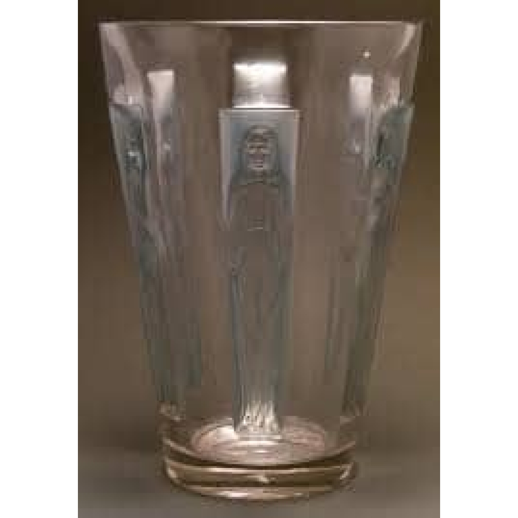 René LALIQUE VASE GOBELET 6 FIGURINES 1912 | Biron 