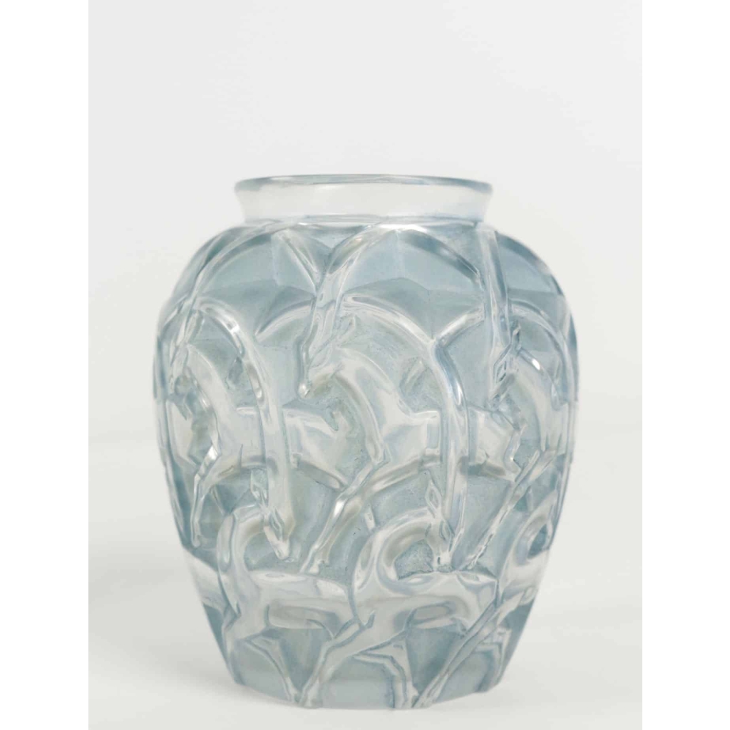 René Lalique Vase « Chamois « | Biron |
