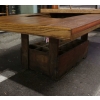 Table basse avec casier à bouteilles (création) | Biron Table basse avec casier à bouteilles (création)