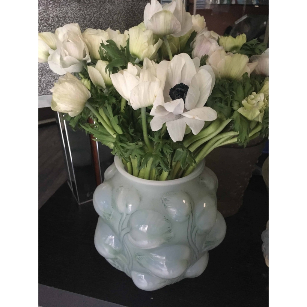 RENÉ LALIQUE (1860 -1945) VASE « TULIPES » (1927) | Biron RENÉ LALIQUE (1860 -1945) VASE "TULIPES" (1927)