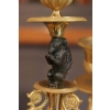 Paire de candélabres en bronze doré d’époque Restauration | Biron Paire de candélabres en bronze doré d'époque Restauration