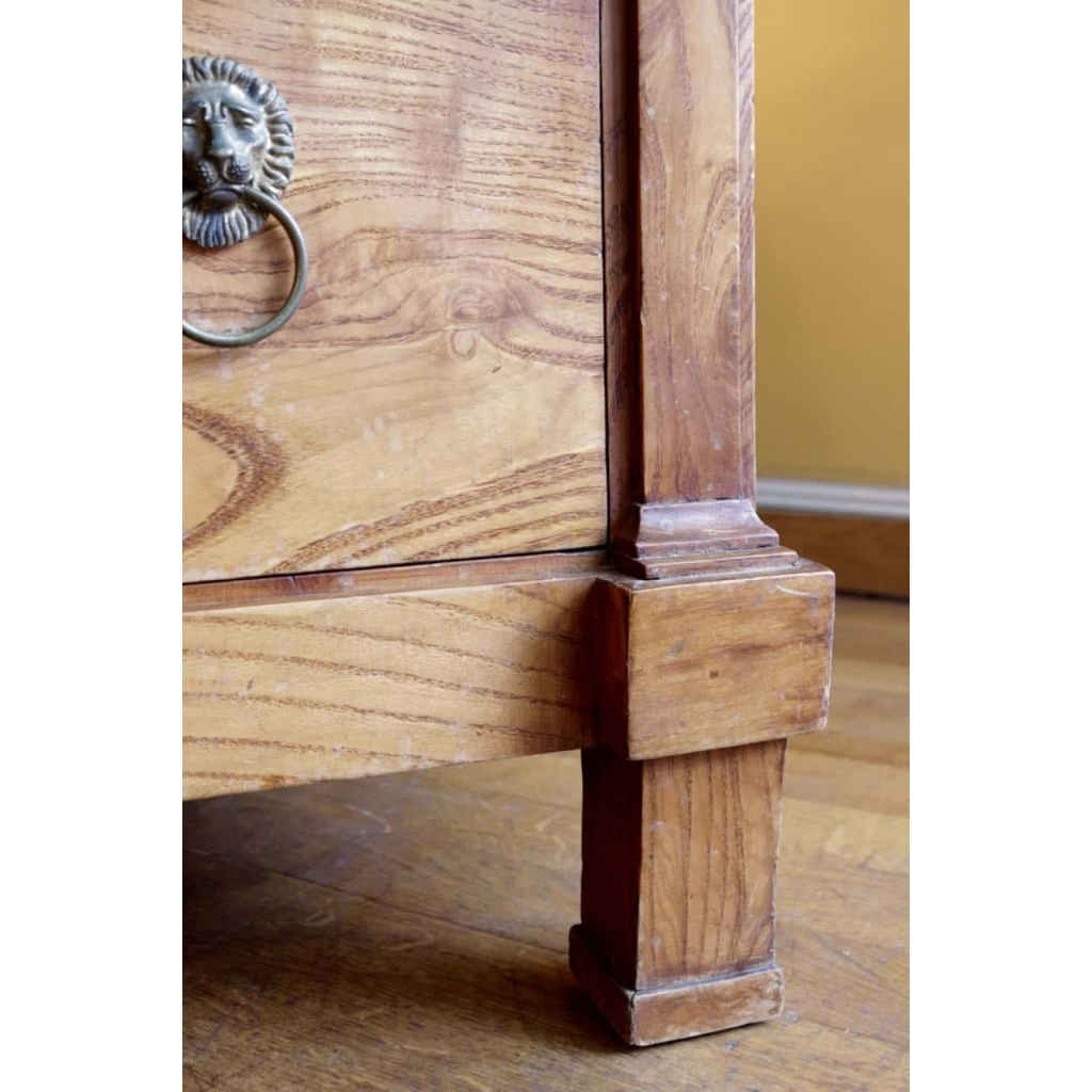 Paire de commodes Charles X